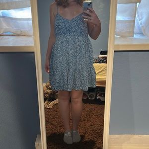 Blue sundress